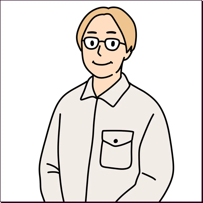 新福さんのイラスト